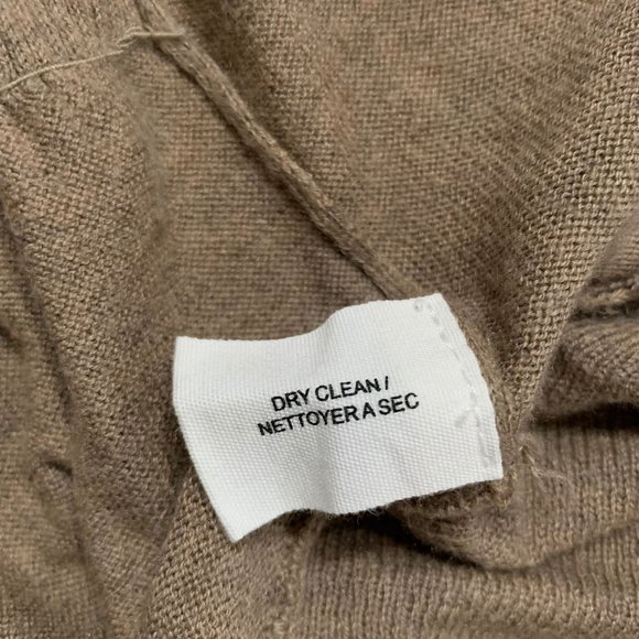 Anthropologie Guinevere Size S Hiking Ruffles Cashmere Blend Cardigan Open Front - Picture 8 of 8